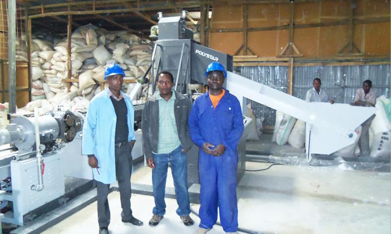 Plastic Recycling Machine Commissioned in Kenya